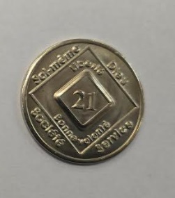 Médaillon argent 21ans